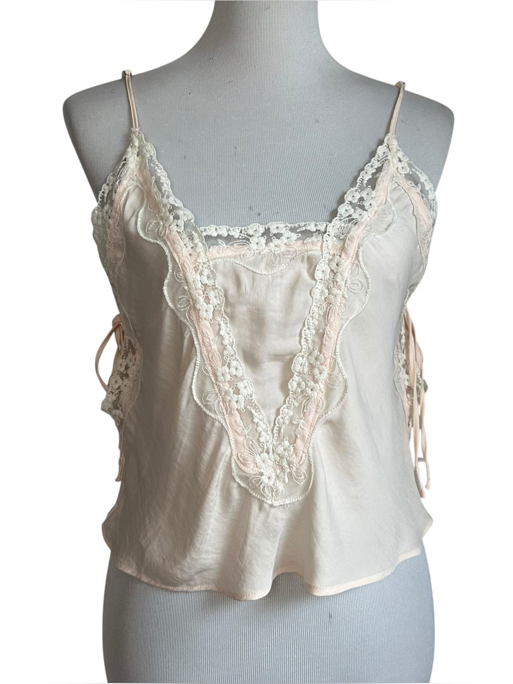 Intimately Free people Womens Someone Like You Cami Top Sz Small Pink